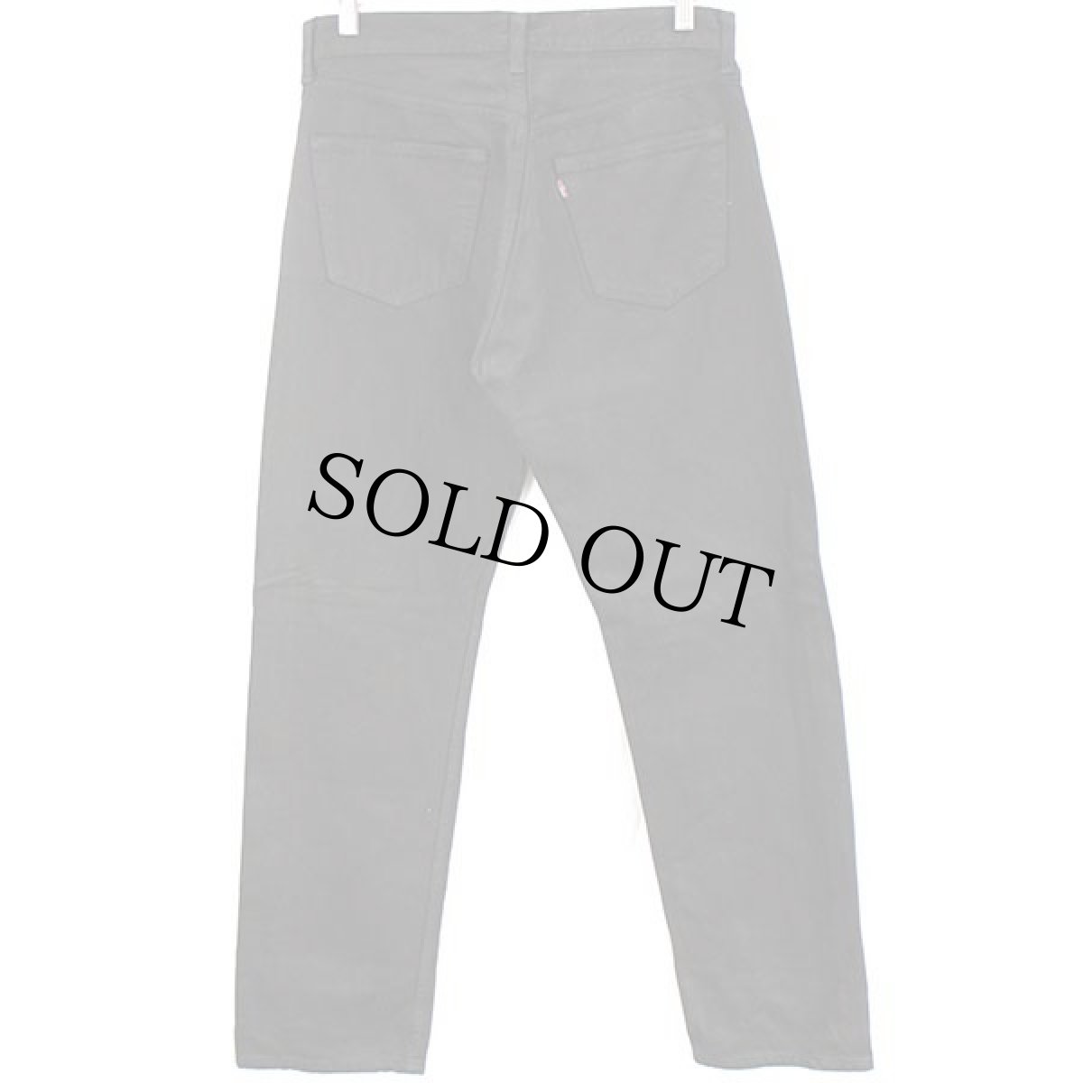 画像3: 90s USA製 Levi'sリーバイス 501 ブラック デニムパンツ 後染め w32★SDP1457 (3)