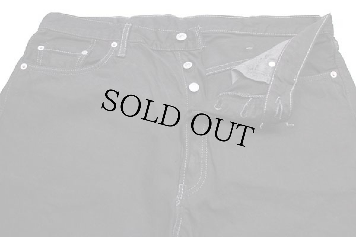 画像4: 00s USA製 Levi'sリーバイス 501 ブラック デニムパンツ 後染め w38 L32★SDP1464 (4)