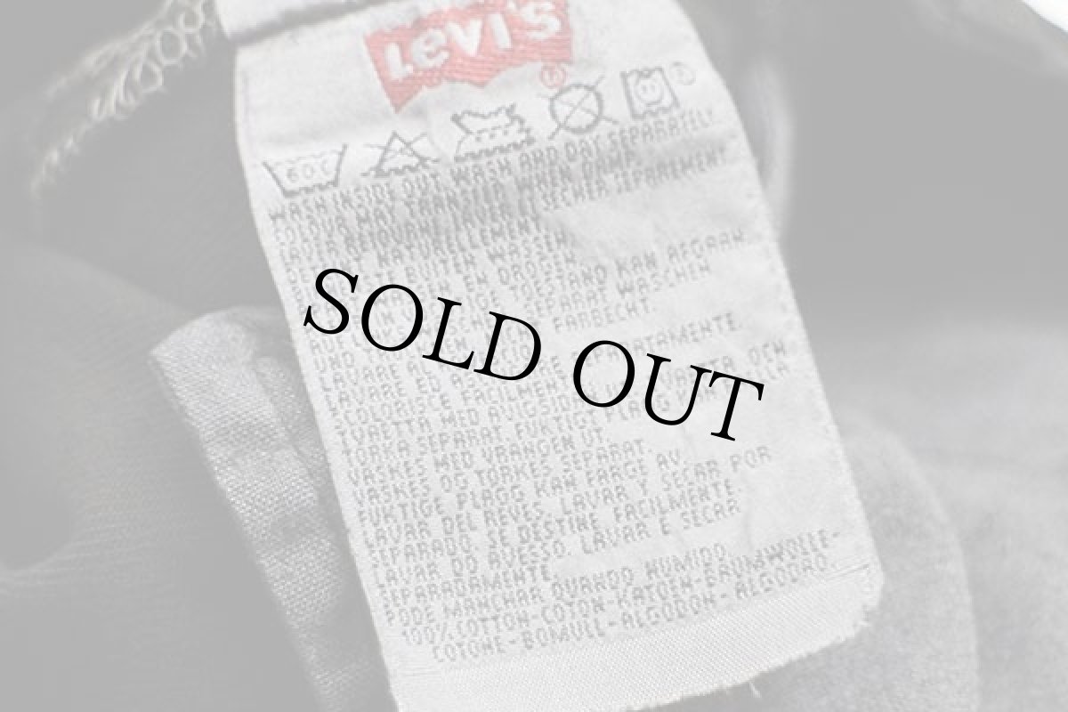 画像6: 90s USA製 Levi'sリーバイス 501 ブラック デニムパンツ 後染め w32★SDP1457 (6)