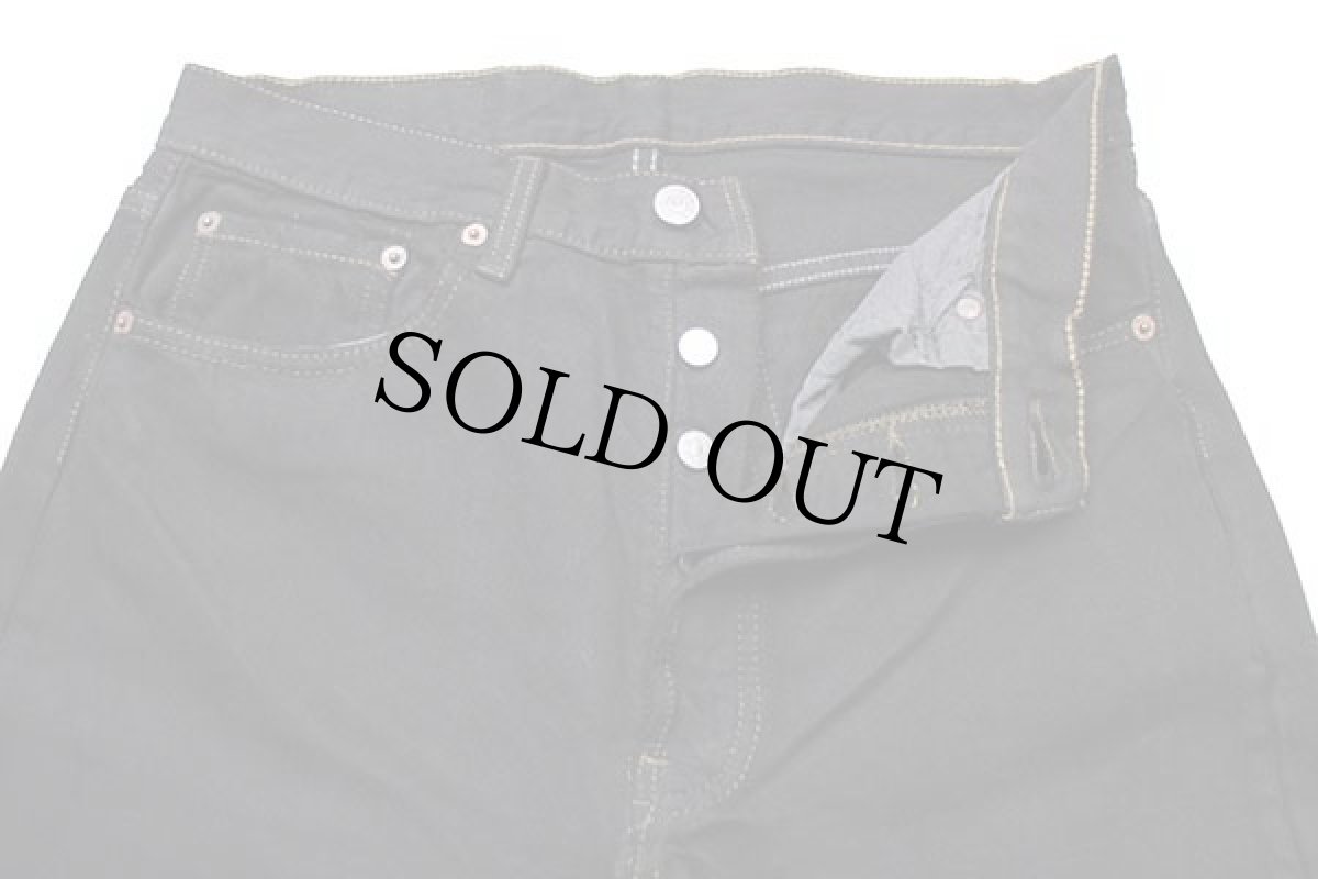 画像4: 90s USA製 Levi'sリーバイス 501 ブラック デニムパンツ 後染め w31★SDP1475 (4)