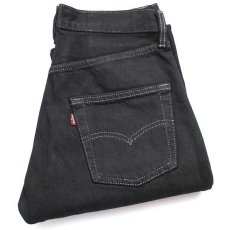 画像1: 90s USA製 Levi'sリーバイス 501 ブラック デニムパンツ 後染め w28★SDP1460 (1)