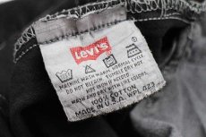 画像6: 00s USA製 Levi'sリーバイス 501 ブラック デニムパンツ 後染め w38 L32★SDP1465 (6)