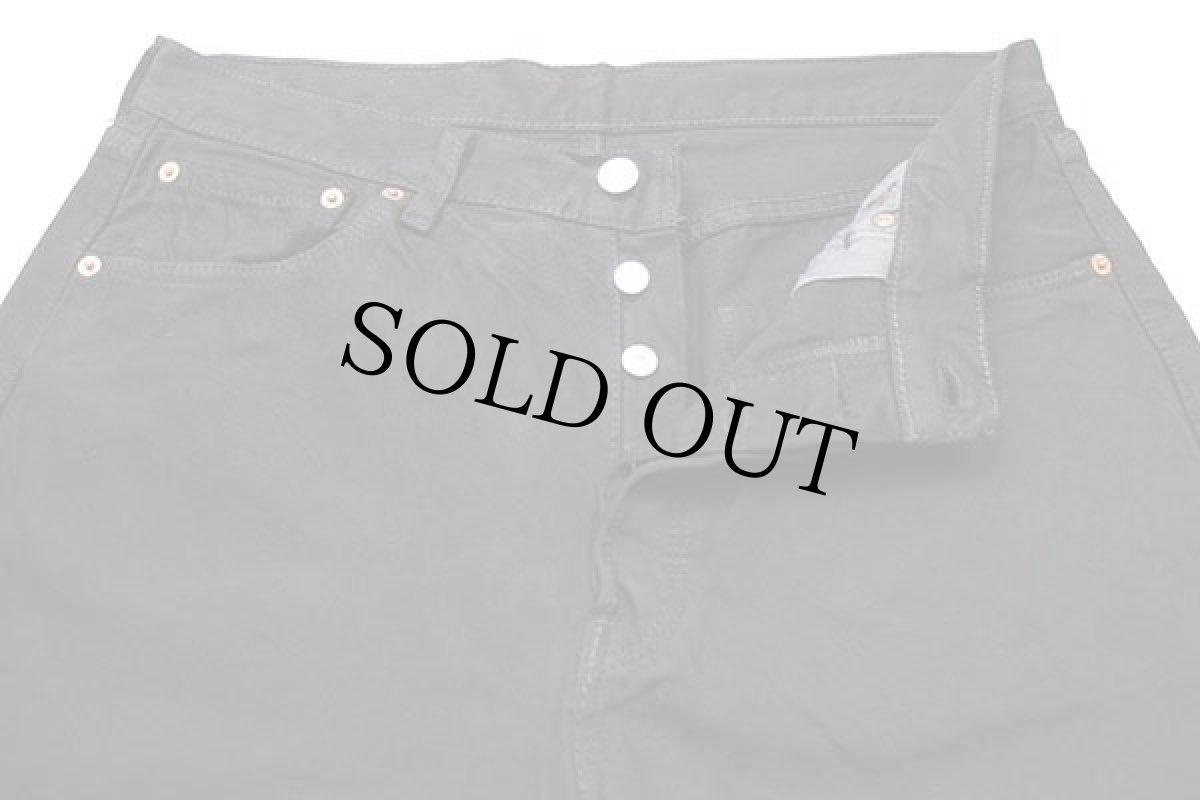 画像4: 00s スペイン製 Levi'sリーバイス 501 ブラック デニムパンツ 後染め w34 L32★SDP1476 ユーロ (4)