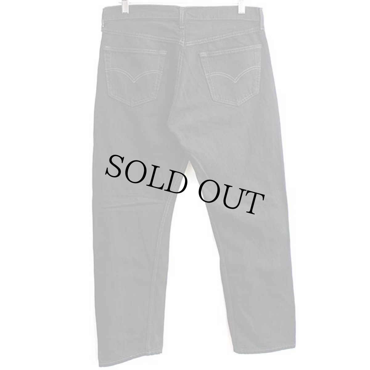 画像3: 90s ベルギー製 Levi'sリーバイス 501 ブラック デニムパンツ 後染め w33★SDP1516 ユーロ (3)