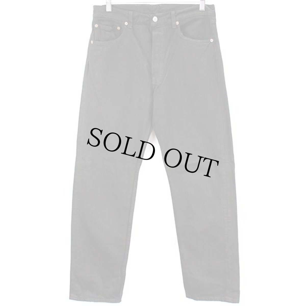 画像2: 90s USA製 Levi'sリーバイス 501 ブラック デニムパンツ 後染め w32★SDP1457 (2)