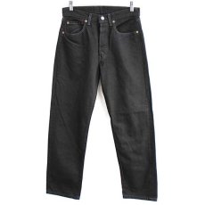 画像2: 80s USA製 Levi'sリーバイス 501 ブラック デニムパンツ カスタム 後染め w30★SDP1497 (2)