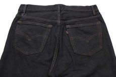 画像5: 90s USA製 Levi'sリーバイス 501 ブラック デニムパンツ 後染め w31★SDP1475 (5)