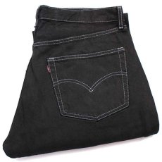 画像1: 00s USA製 Levi'sリーバイス 501 ブラック デニムパンツ 後染め w38 L32★SDP1465 (1)