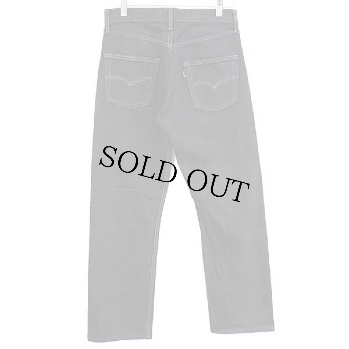 画像3: 90s USA製 Levi'sリーバイス 501 ブラック デニムパンツ 後染め w28★SDP1460 (3)