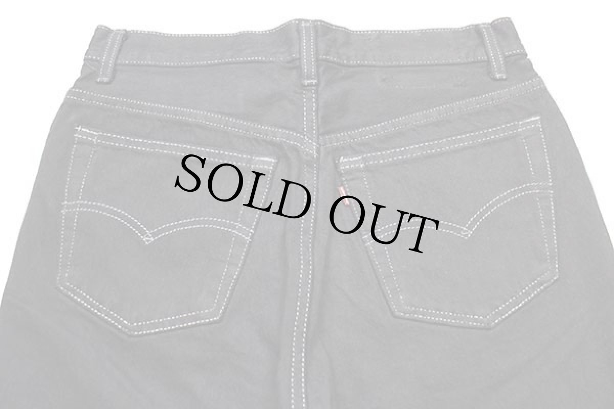 画像5: 90s USA製 Levi'sリーバイス 501 ブラック デニムパンツ 後染め w31★SDP1495 (5)