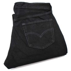 画像1: 90s ベルギー製 Levi'sリーバイス 501 ブラック デニムパンツ 後染め w33★SDP1516 ユーロ (1)