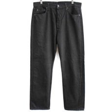 画像2: 90s USA製 Levi'sリーバイス 501 ブラック デニムパンツ 後染め w35★SDP1499 (2)