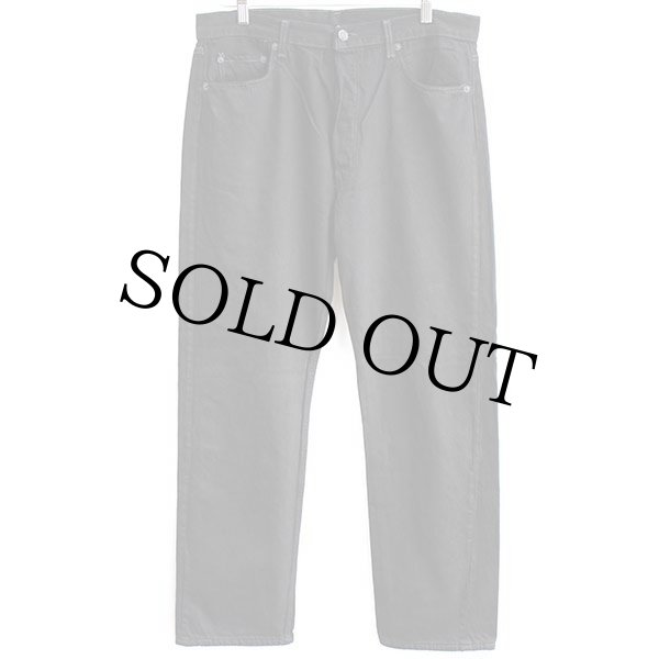 90s USA製 Levi'sリーバイス 501 ブラック デニムパンツ 後染め w35