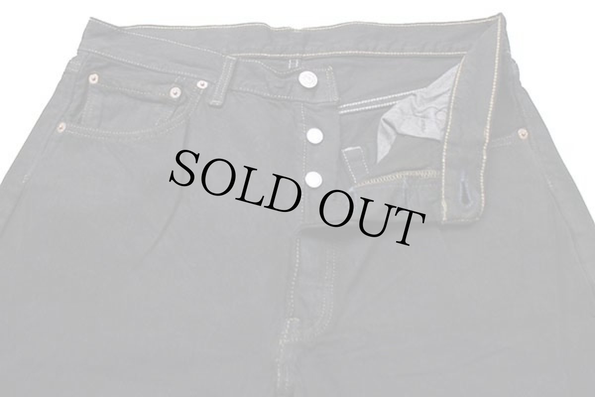 画像4: 90s カナダ製 Levi'sリーバイス 501 ブラック デニムパンツ 後染め w33★SDP1481 (4)