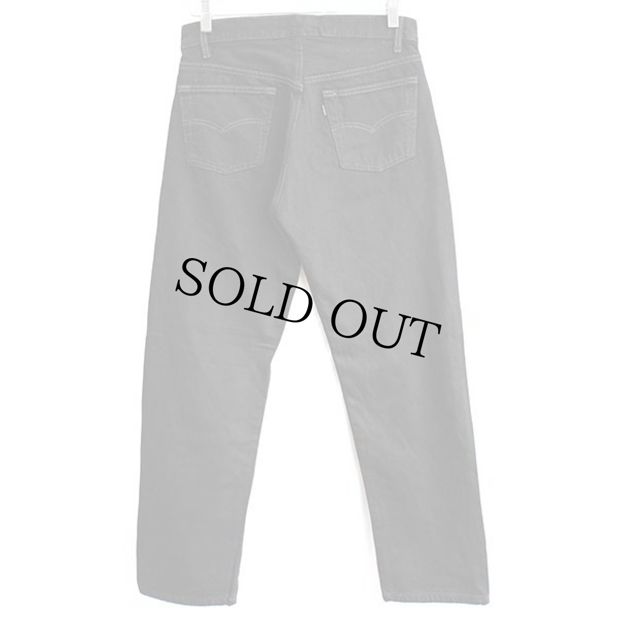 画像3: 80s USA製 Levi'sリーバイス 501 ブラック デニムパンツ カスタム 後染め w30★SDP1497 (3)