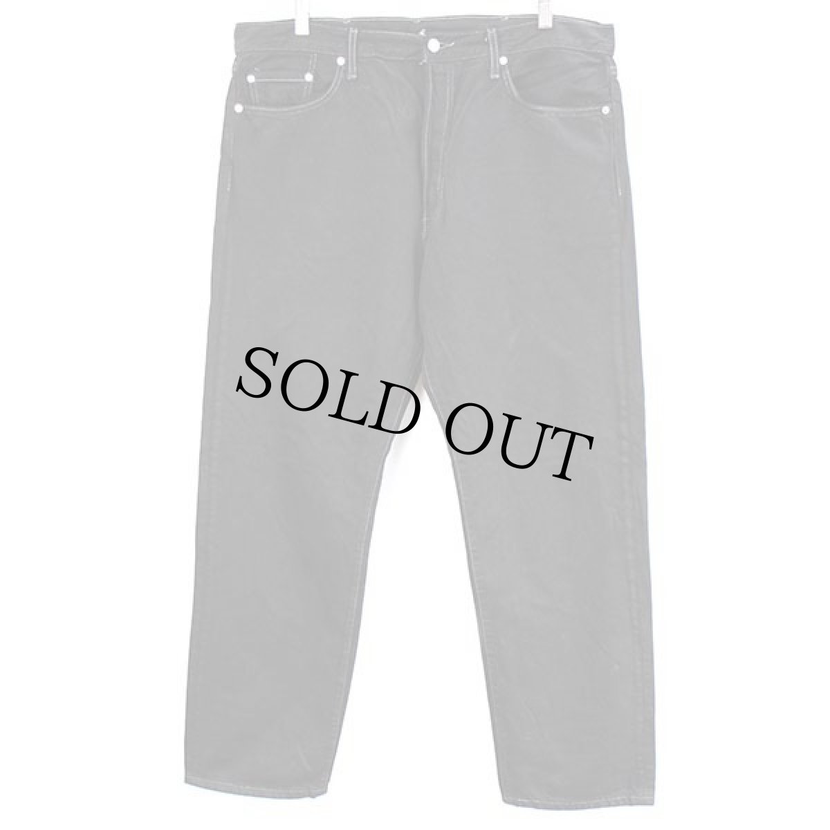 画像2: 00s USA製 Levi'sリーバイス 501 ブラック デニムパンツ 後染め w38 L32★SDP1464 (2)