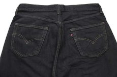 画像5: 90s カナダ製 Levi'sリーバイス 501 ブラック デニムパンツ 後染め w33★SDP1481 (5)