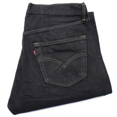 画像1: 90s カナダ製 Levi'sリーバイス 501 ブラック デニムパンツ 後染め w33★SDP1481 (1)