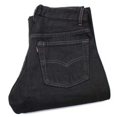 画像1: 90s USA製 Levi'sリーバイス 501 ブラック デニムパンツ 後染め w27★SDP1471 (1)