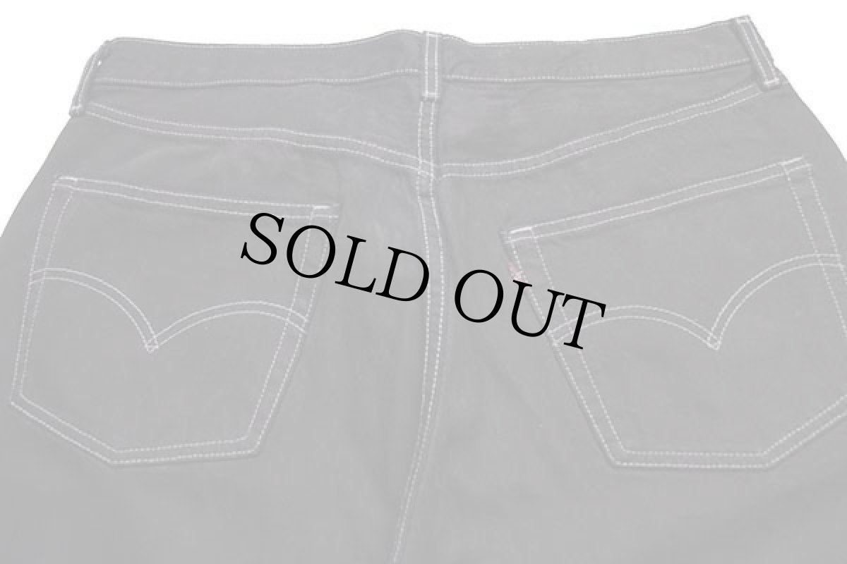 画像5: 00s USA製 Levi'sリーバイス 501 ブラック デニムパンツ 後染め w38 L32★SDP1465 (5)