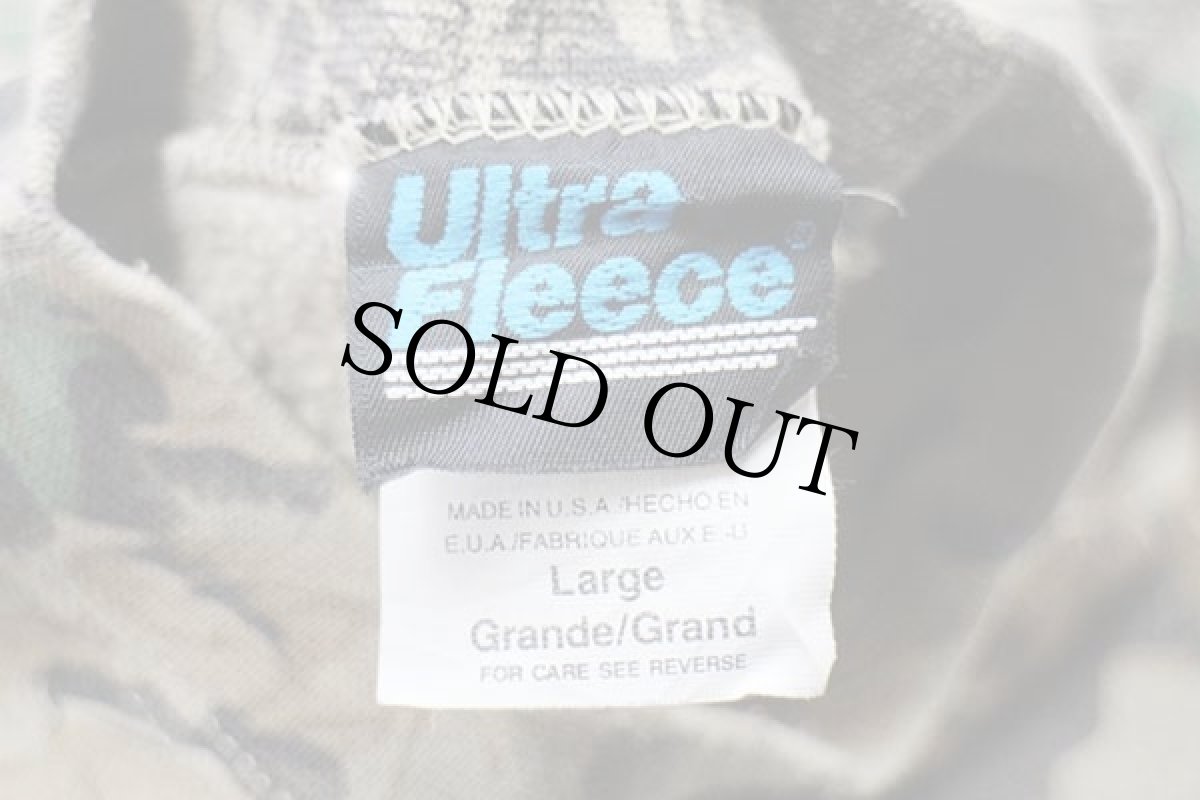 画像4: 90s USA製 Ultra Fleece ADVANTAGE リアルツリーカモ スウェット L (4)