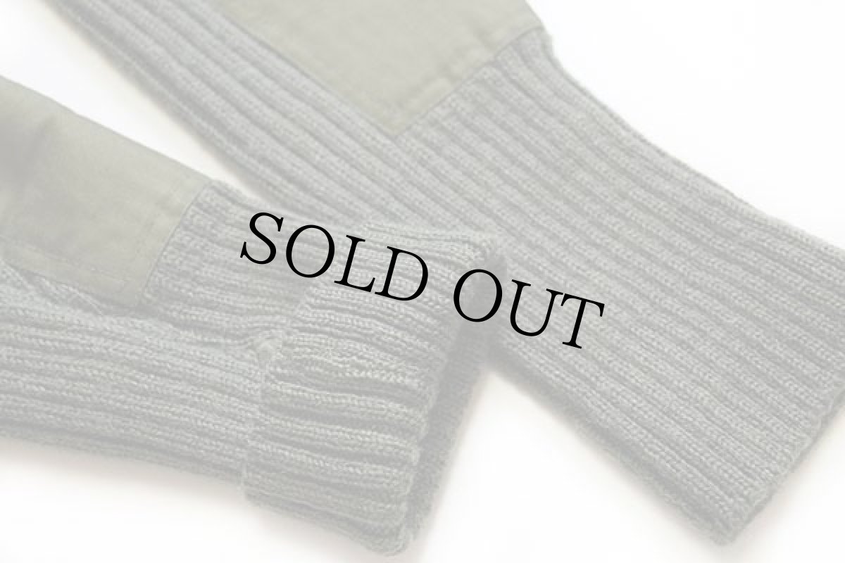 画像6: 80s イギリス軍 BRITISH ARMY ラウンドネック ヘビー ウールニット コマンドセーター オリーブ 106★B (6)