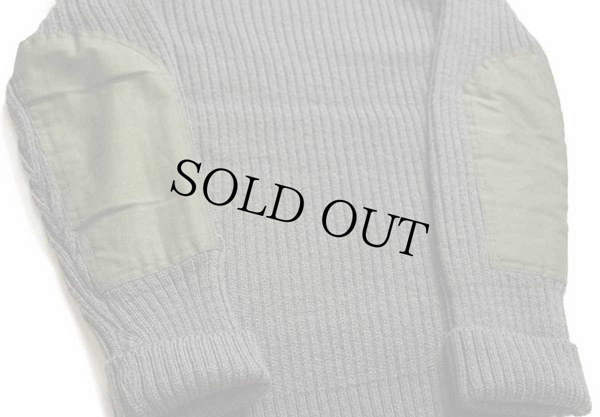 画像5: 80s イギリス軍 BRITISH ARMY ラウンドネック ヘビー ウールニット コマンドセーター オリーブ 106★B (5)