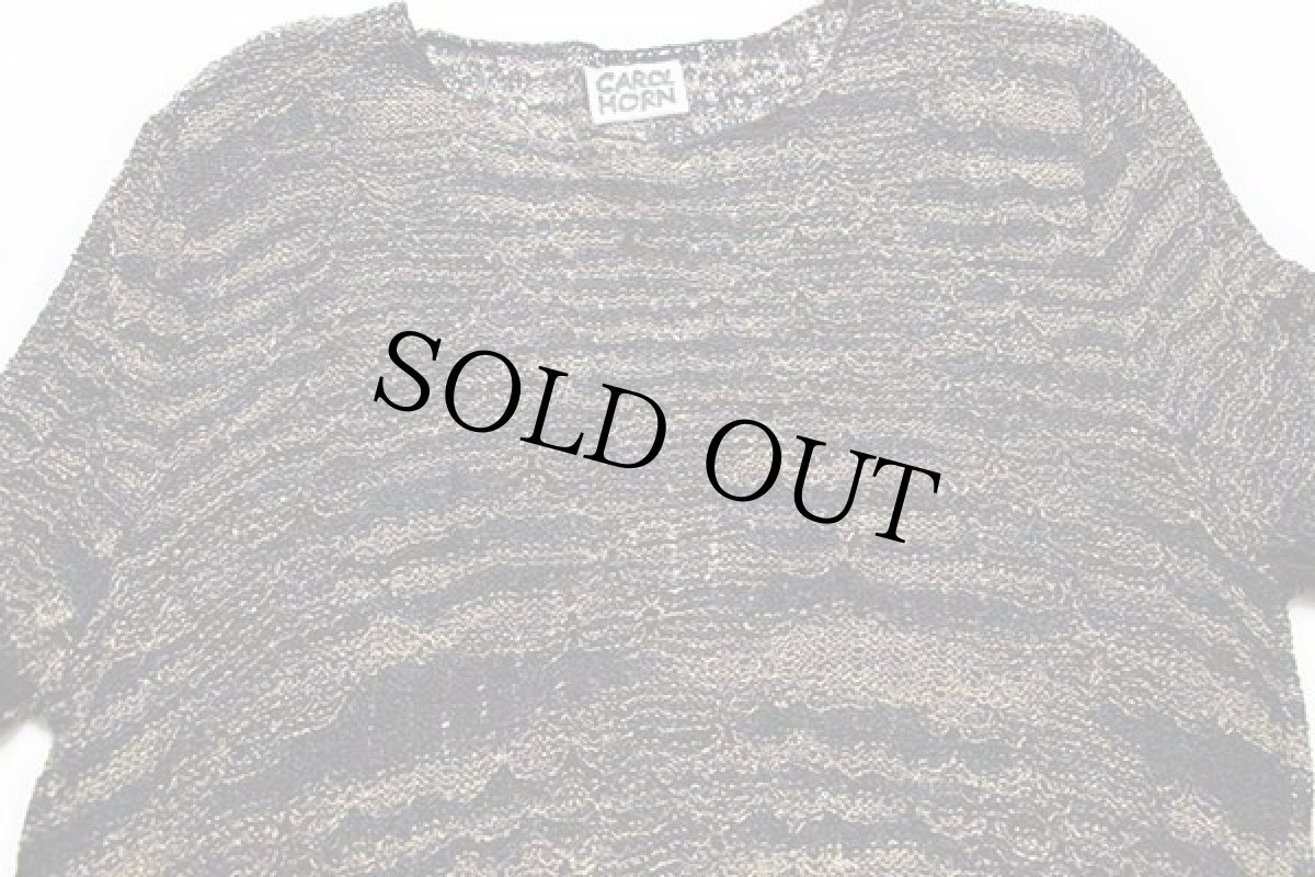 画像3: 90s USA製 CAROL HORN レーヨン ニット セーター M (3)