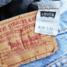 画像6: 80s USA製 Levi'sリーバイス 550 デニムパンツ w38 L32★SDP946 (6)