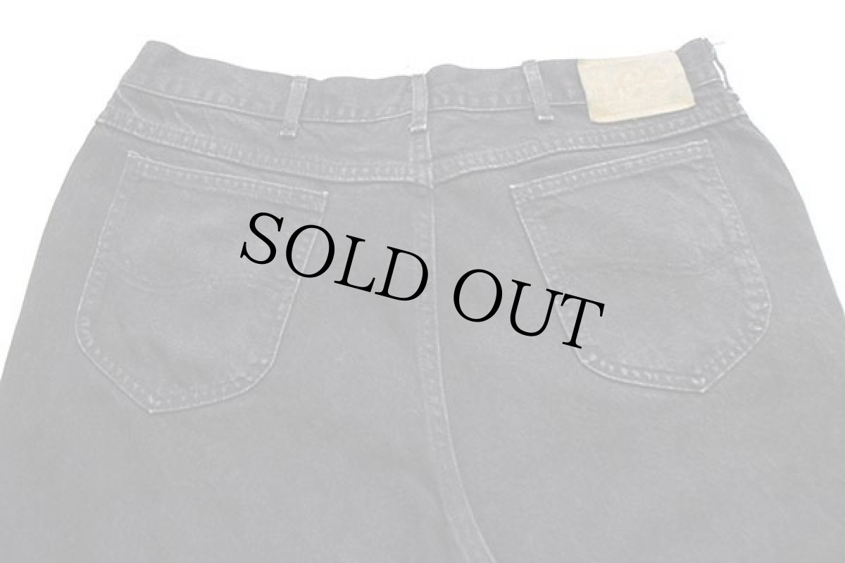 画像5: 90s USA製 Leeリー 205 ブラック デニムパンツ w38 L32★SDP1603 (5)