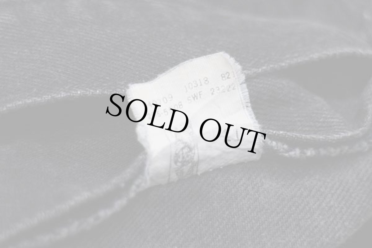 画像7: 90s USA製 Leeリー 205 ブラック デニムパンツ w38 L32★SDP1603 (7)