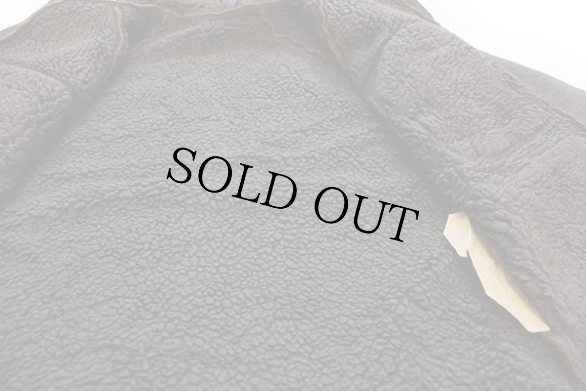 画像5: 90s 米軍 U.S.ARMY ECWCS フリースライナー パイルジャケット 焦げ茶 M★ベアジャケット (5)