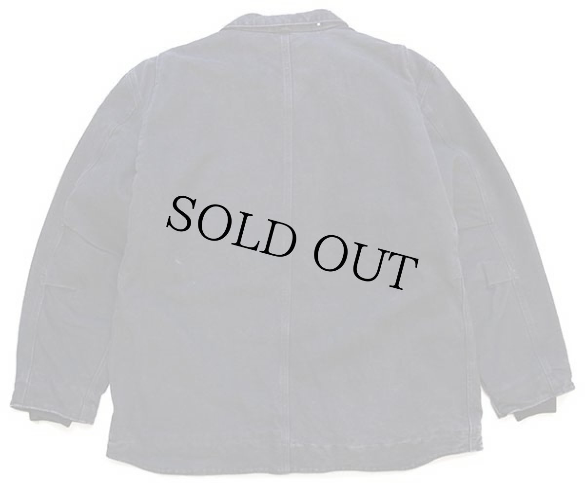 画像2: メキシコ製 carharttカーハート シェルパラインド サンドストーン ダック地 リッジコート 黒 L (2)