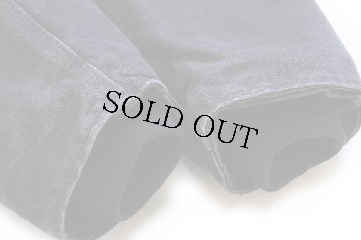 画像6: メキシコ製 carharttカーハート シェルパラインド サンドストーン ダック地 リッジコート 黒 L (6)