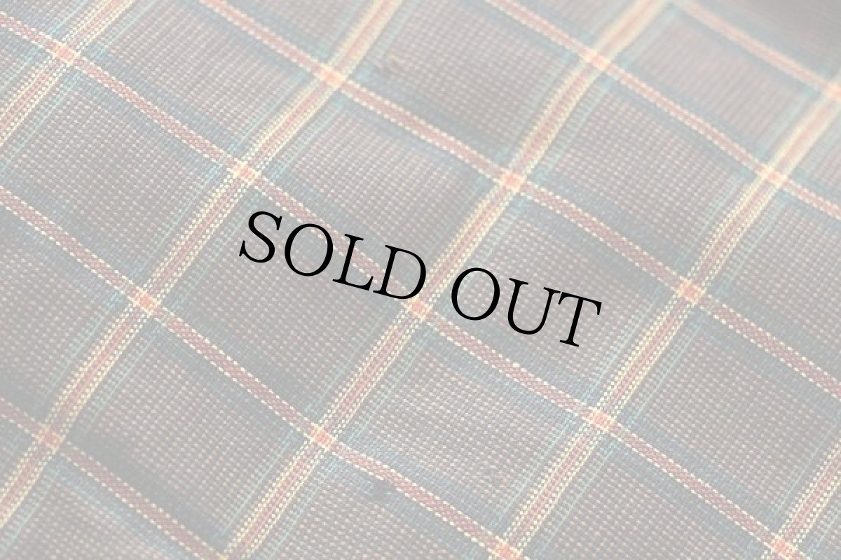 画像7: 90s イタリア製 CHICAGO Western スタンドカラー チェック 中綿入り ジャケット 54 (7)