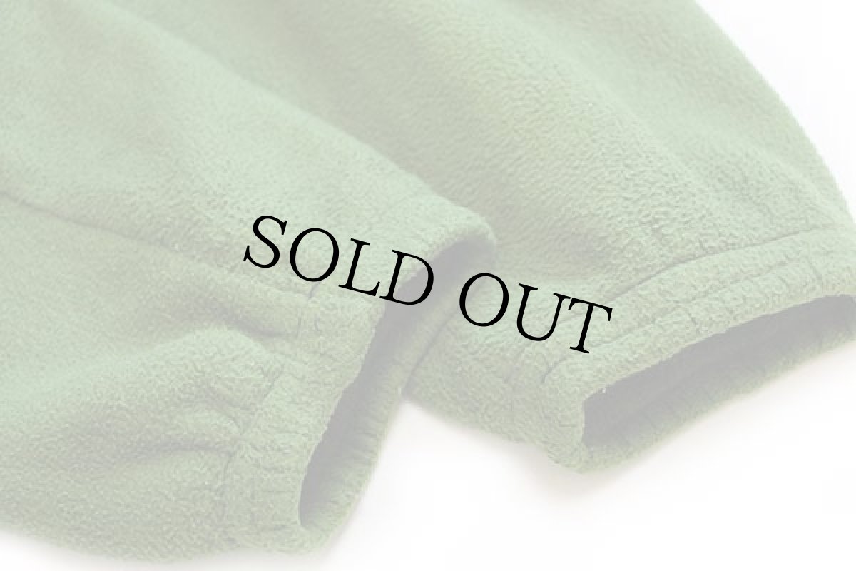 画像7: 90s USA製 TONA WAWA マルチカラー ハーフジップ プルオーバー フリースパーカー L (7)