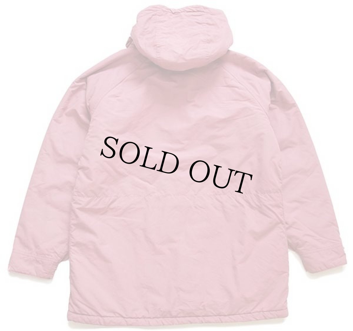 画像2: 80s USA製 L.L.Bean BAXTER STATE PARKA 中綿入り ナイロン マウンテンパーカー ピンク W-L (2)