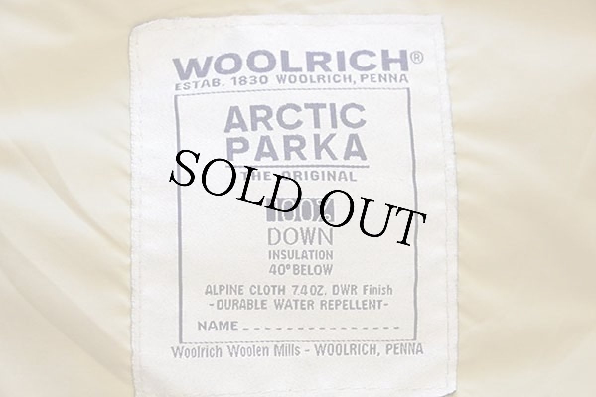 画像5: 00s USA製 WOOLRICH JOHN RICH&BROS ウールリッチ コヨーテファー アークティックパーカー ダウンコート 黒 L★B-9タイプ (5)