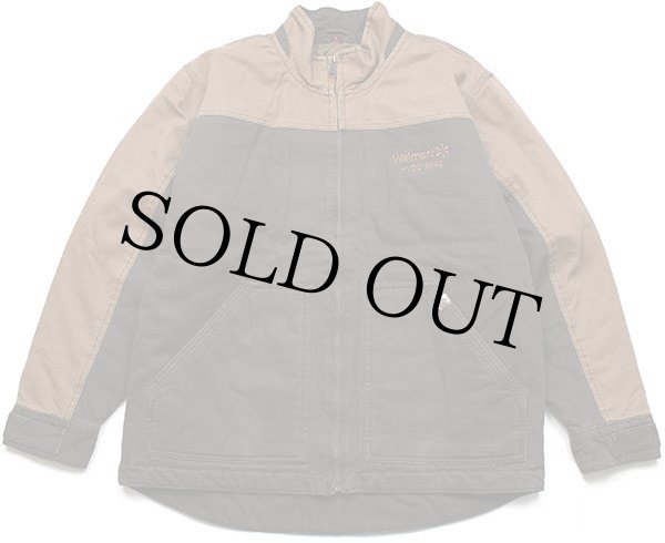 Walmartウォルマート ロゴ刺繍 ツートン 切り替え スタンド