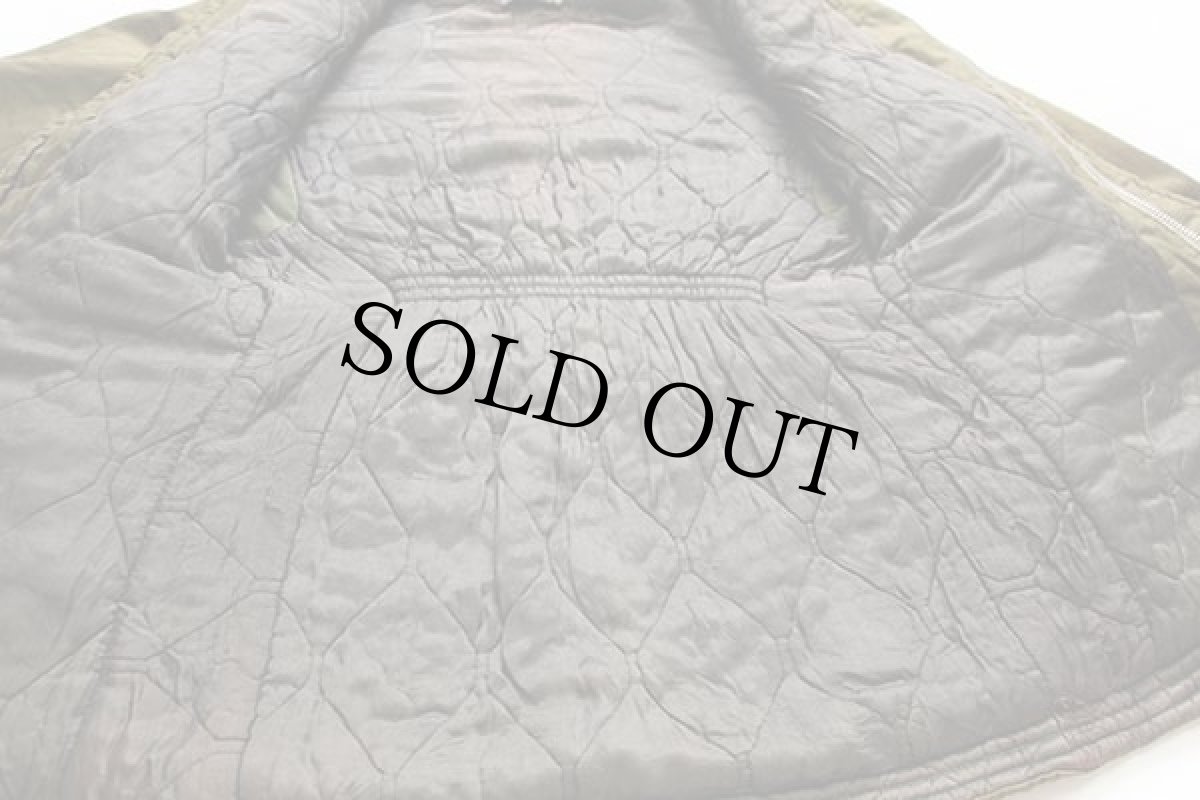 画像5: 60s Parka 民間 B-9タイプ キルティングライナー フライトジャケット オリーブドラブ (5)