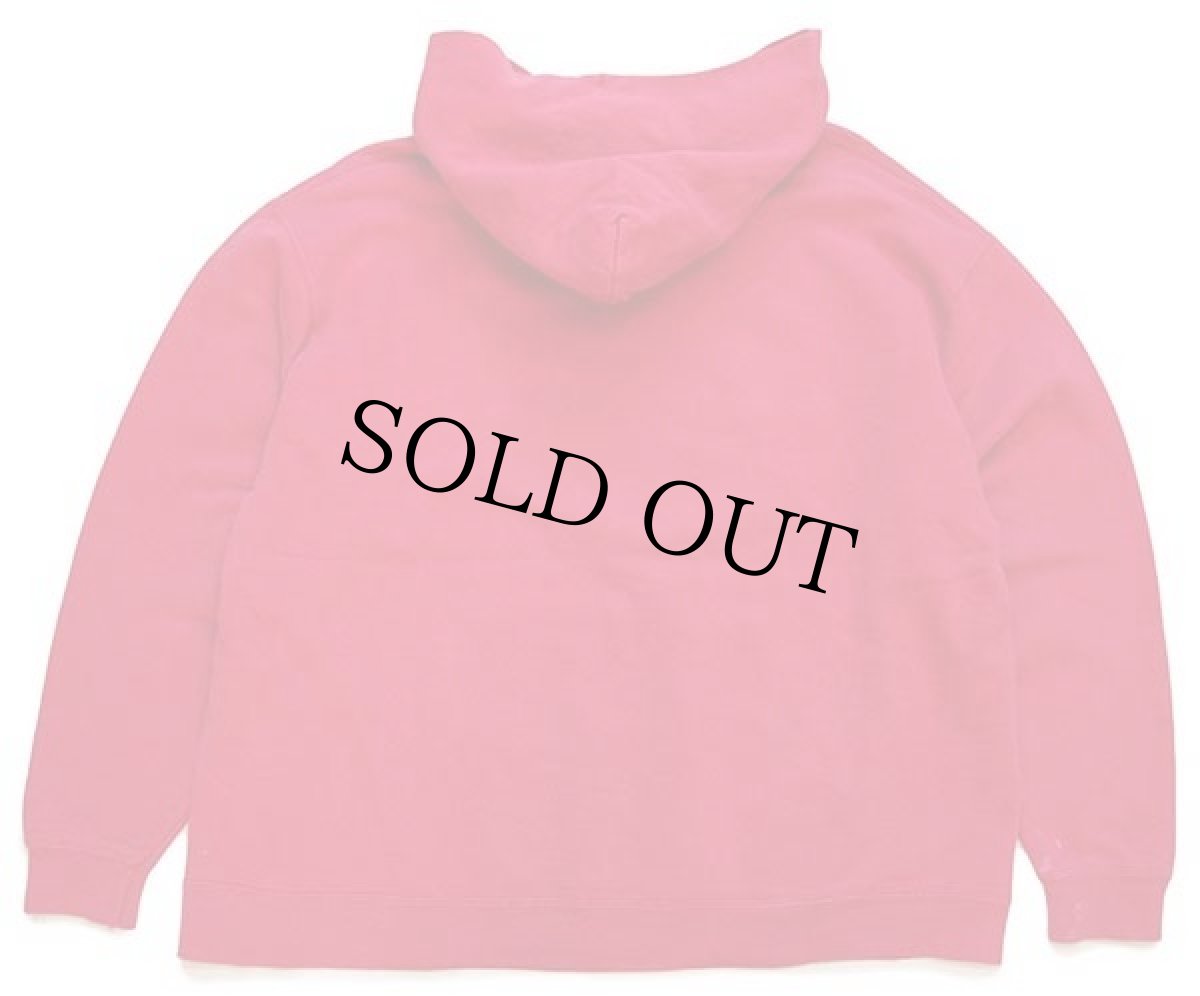 画像2: 90s HARLEY-DAVIDSONハーレー ダビッドソン ロゴ スウェットパーカー 薄赤 (2)