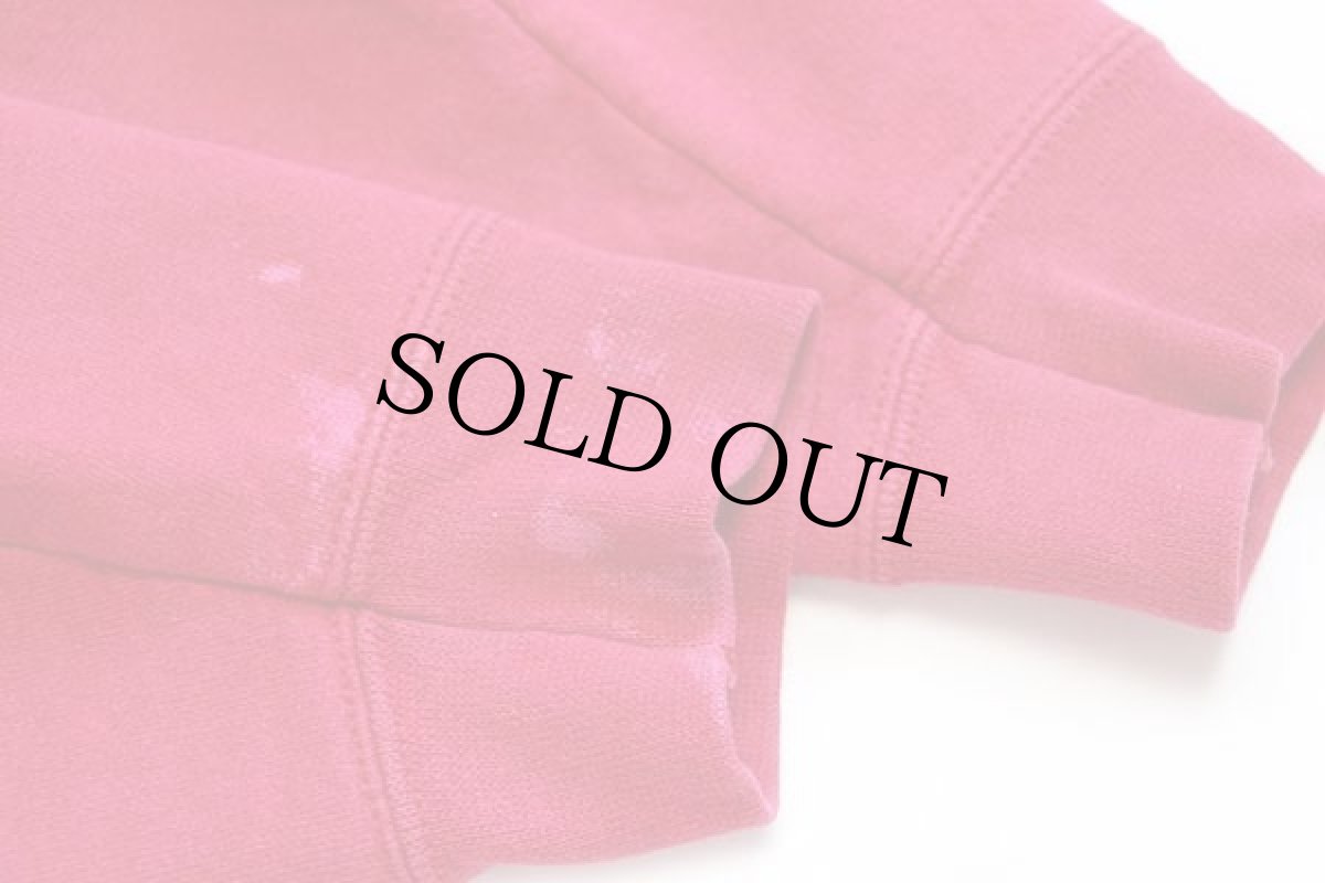 画像5: 90s HARLEY-DAVIDSONハーレー ダビッドソン ロゴ スウェットパーカー 薄赤 (5)