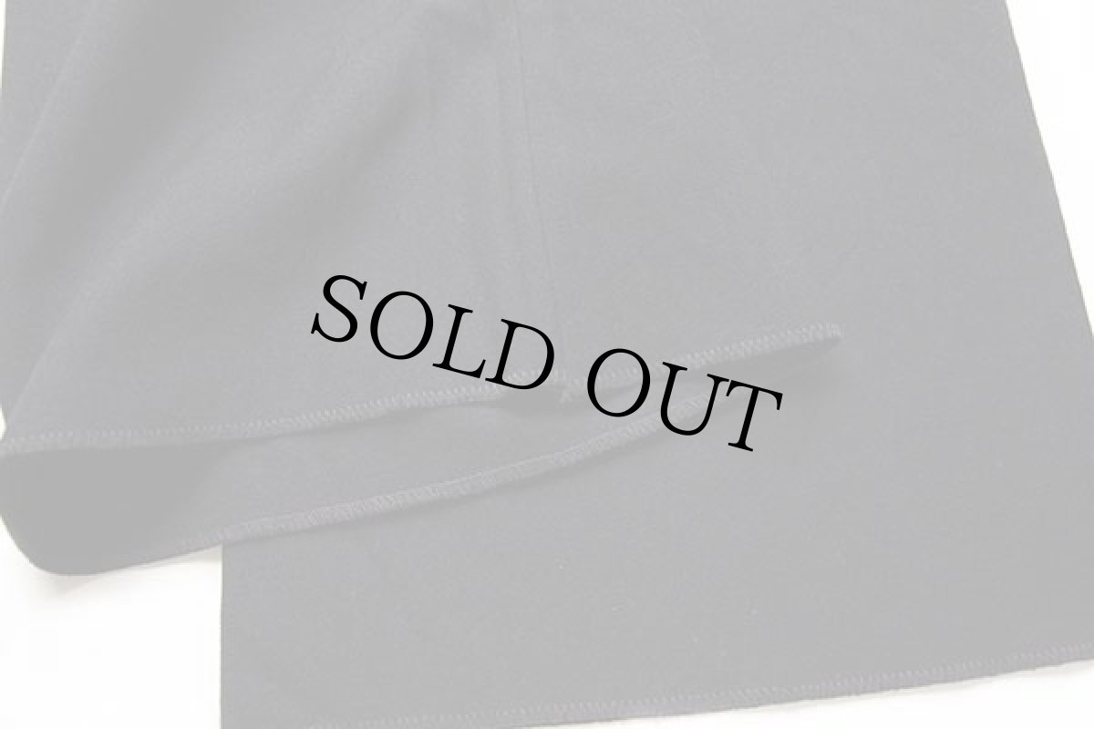 画像8: 80s 米軍 U.S.NAVY ウール セーラーパンツ 黒 30S (8)