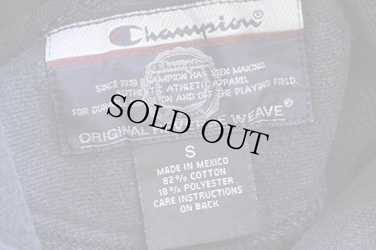 画像4: 00s メキシコ製 Championチャンピオン MICHIGAN リバースウィーブ スウェットパーカー 紺 S (4)