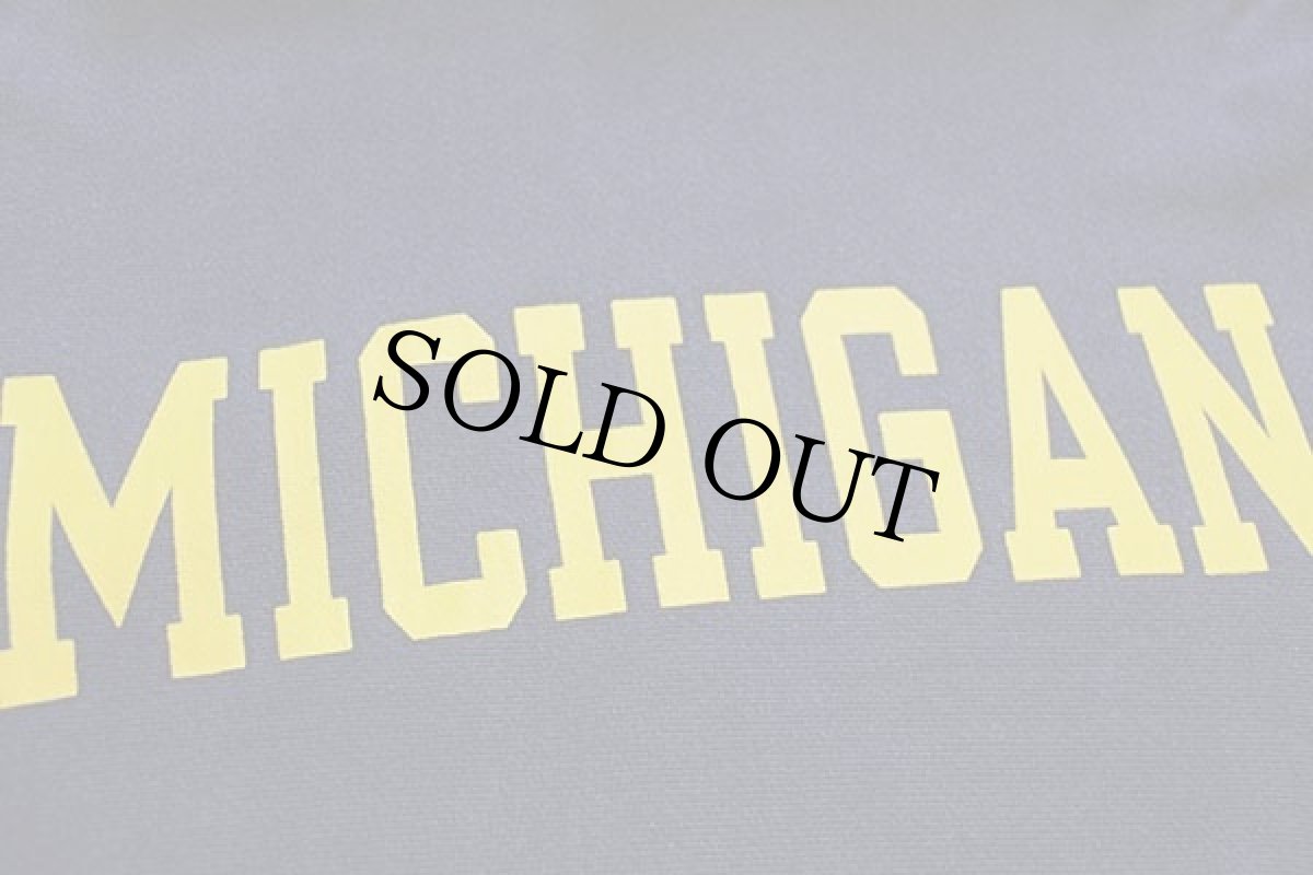 画像5: 00s メキシコ製 Championチャンピオン MICHIGAN リバースウィーブ スウェットパーカー 紺 S (5)