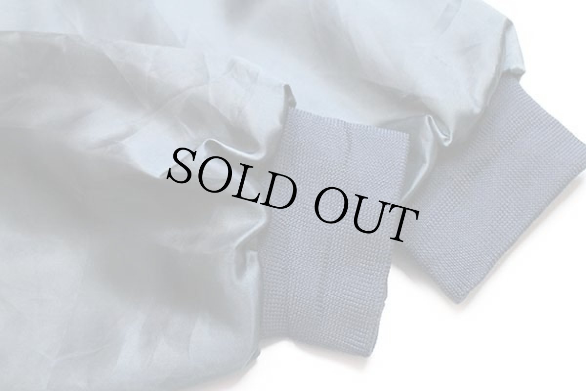 画像6: 90s USA製 STANDEFER NISSANニッサン ロゴ刺繍 ナイロンジャケット 紺 M (6)