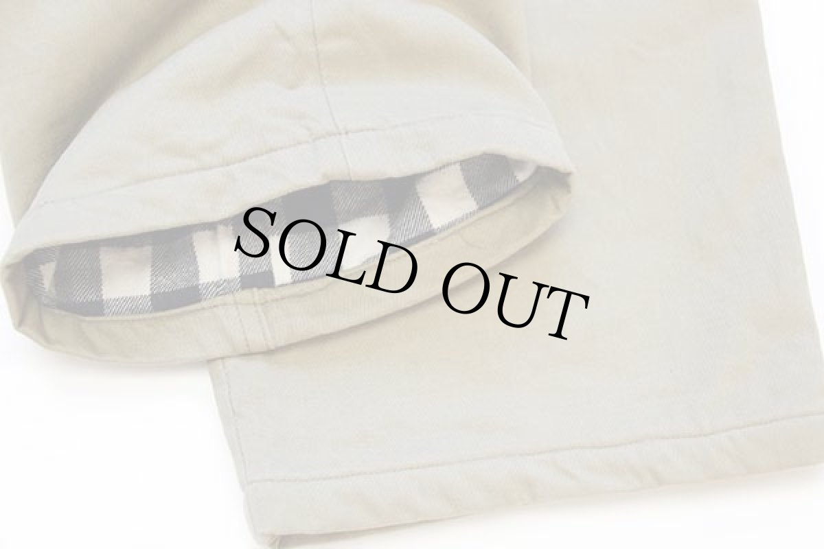 画像7: 90s イタリア製 Henry Cotton's ブロックチェック ネルライナー コットン チノパン カーキ w31 (7)