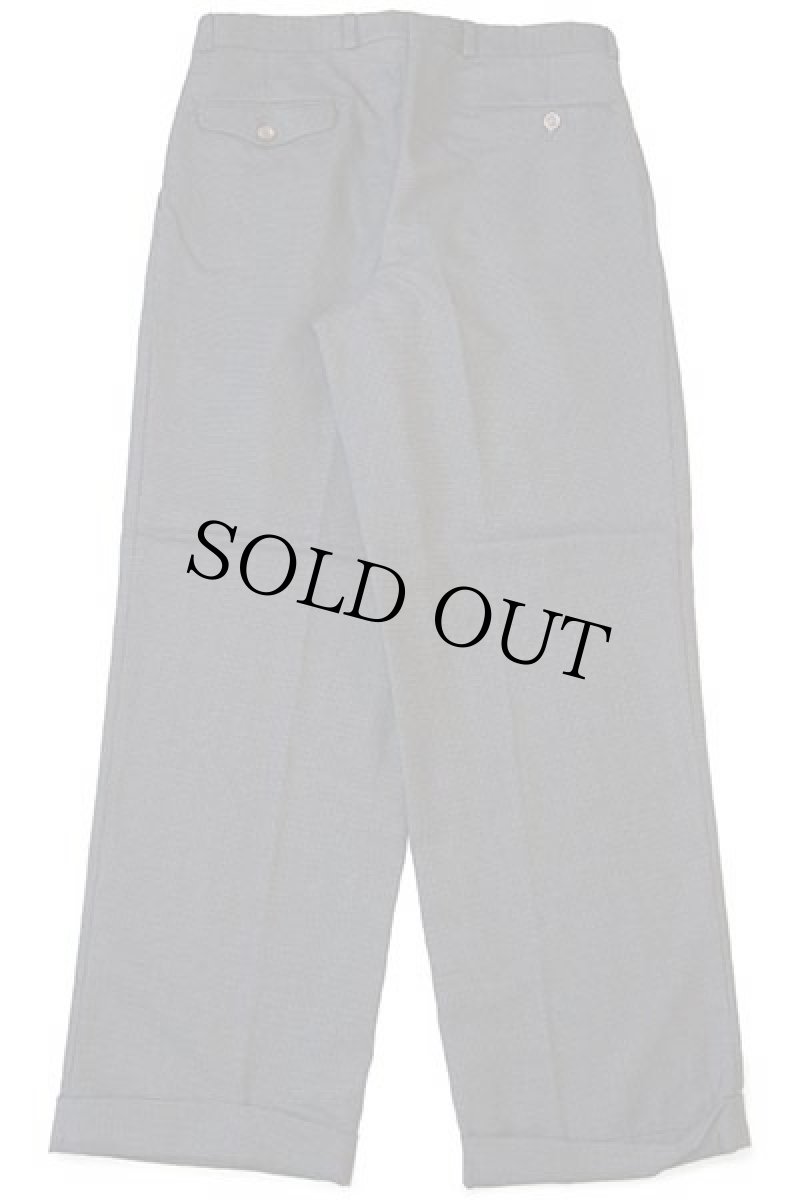 画像3: 90s カナダ製 CHAPS ラルフローレン 千鳥格子 ツータック スラックス ウールパンツ 33 (3)