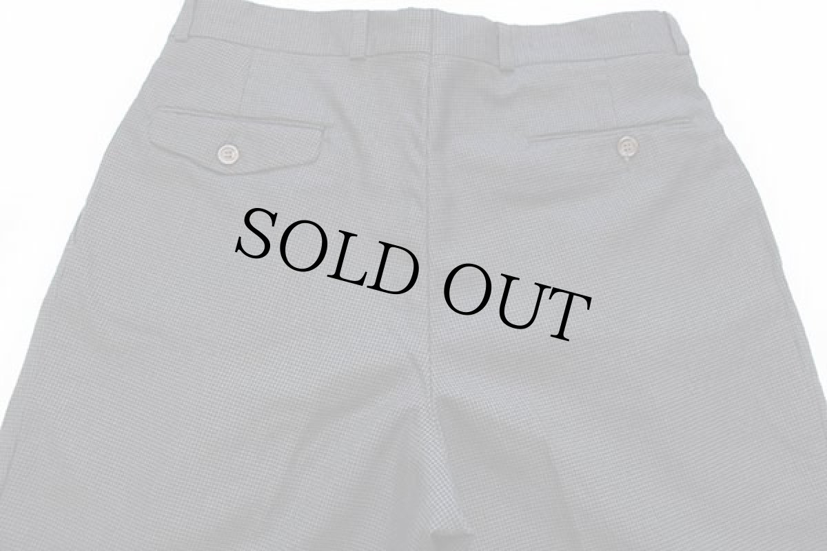 画像5: 90s カナダ製 CHAPS ラルフローレン 千鳥格子 ツータック スラックス ウールパンツ 33 (5)