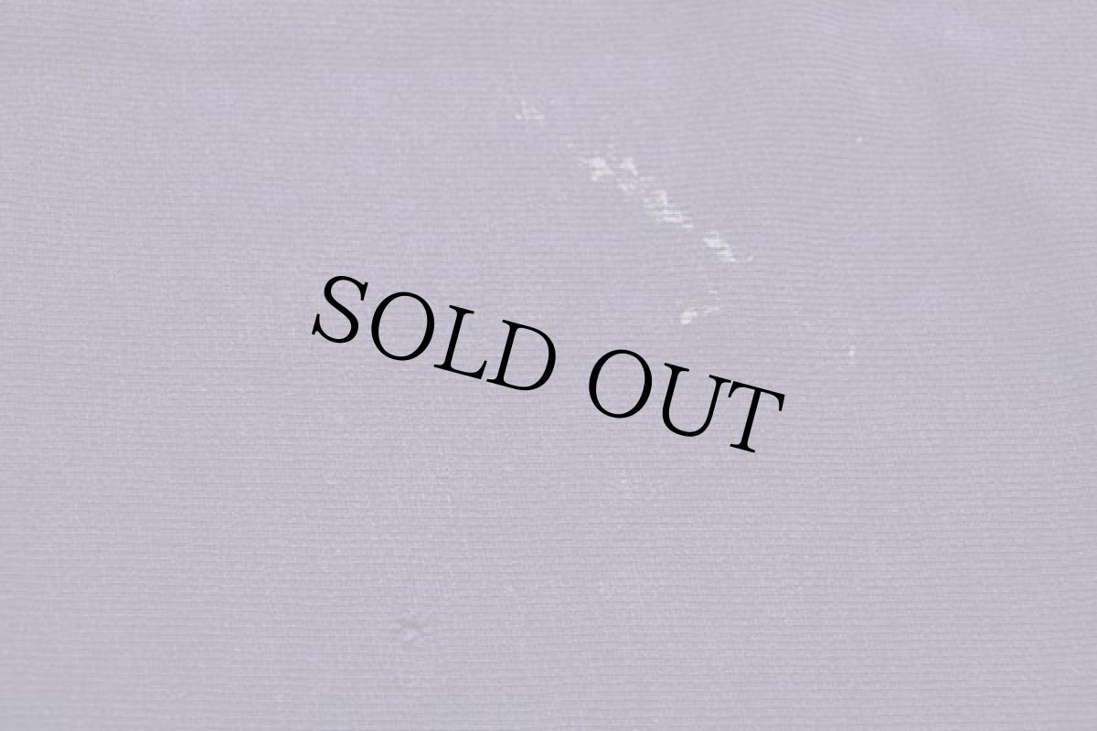 画像6: 90s USA製 Championチャンピオン SALOMON SKIING MAGAZINE ロゴ刺繍 リバースウィーブ スウェット ボロ 青紫 L (6)